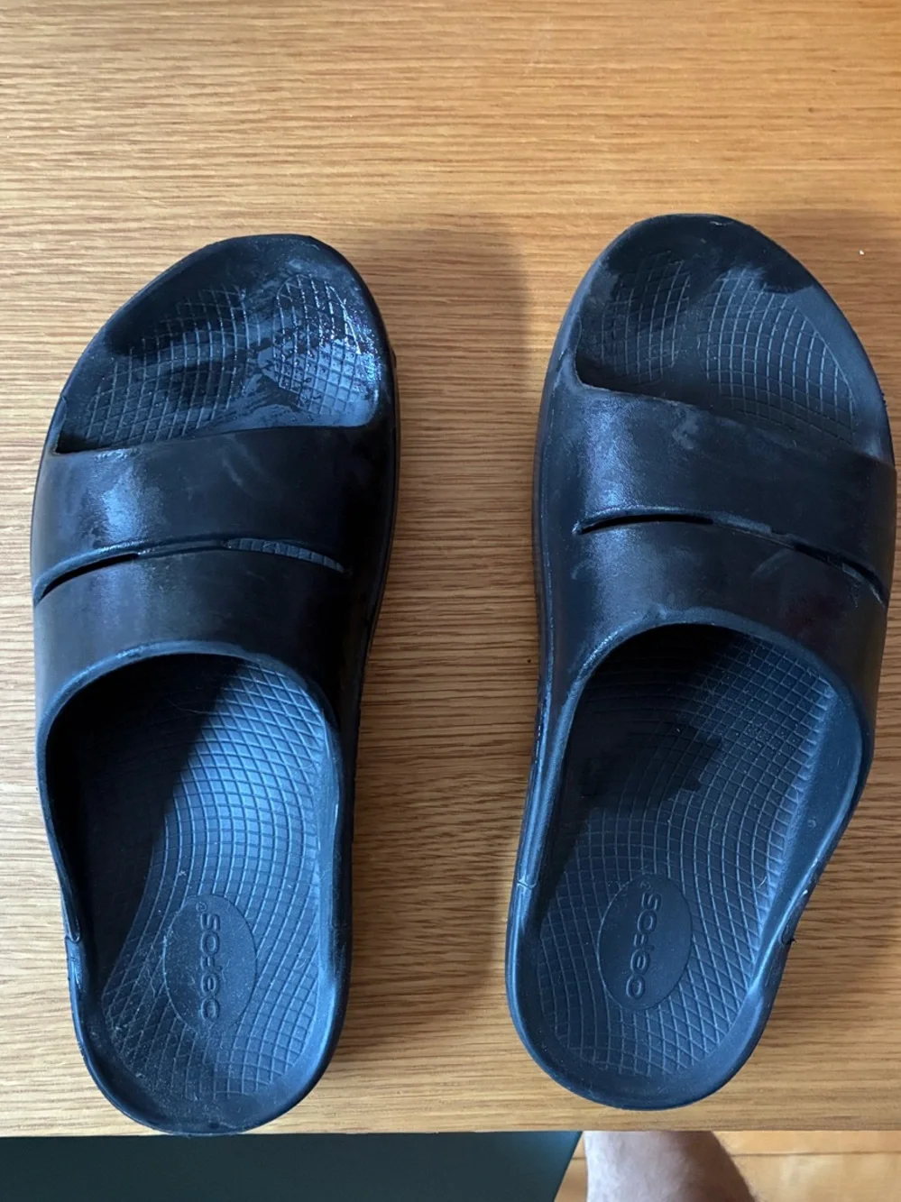 OOFOS Men’s Recovery Slide - Black